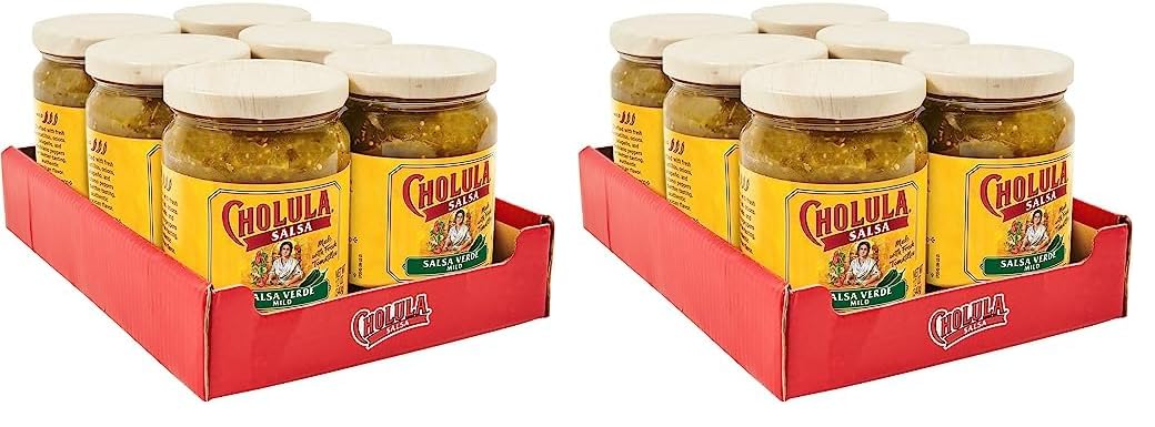 Cholula Salsa Verde (Mild), 12 oz (Pack of 12)