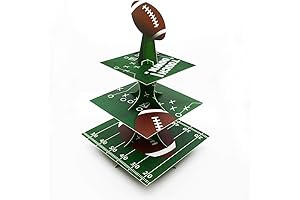 FRIDAY NIGHT Super Football Bowl Party Cardboard Cupcake Stands Mini Cake Stand