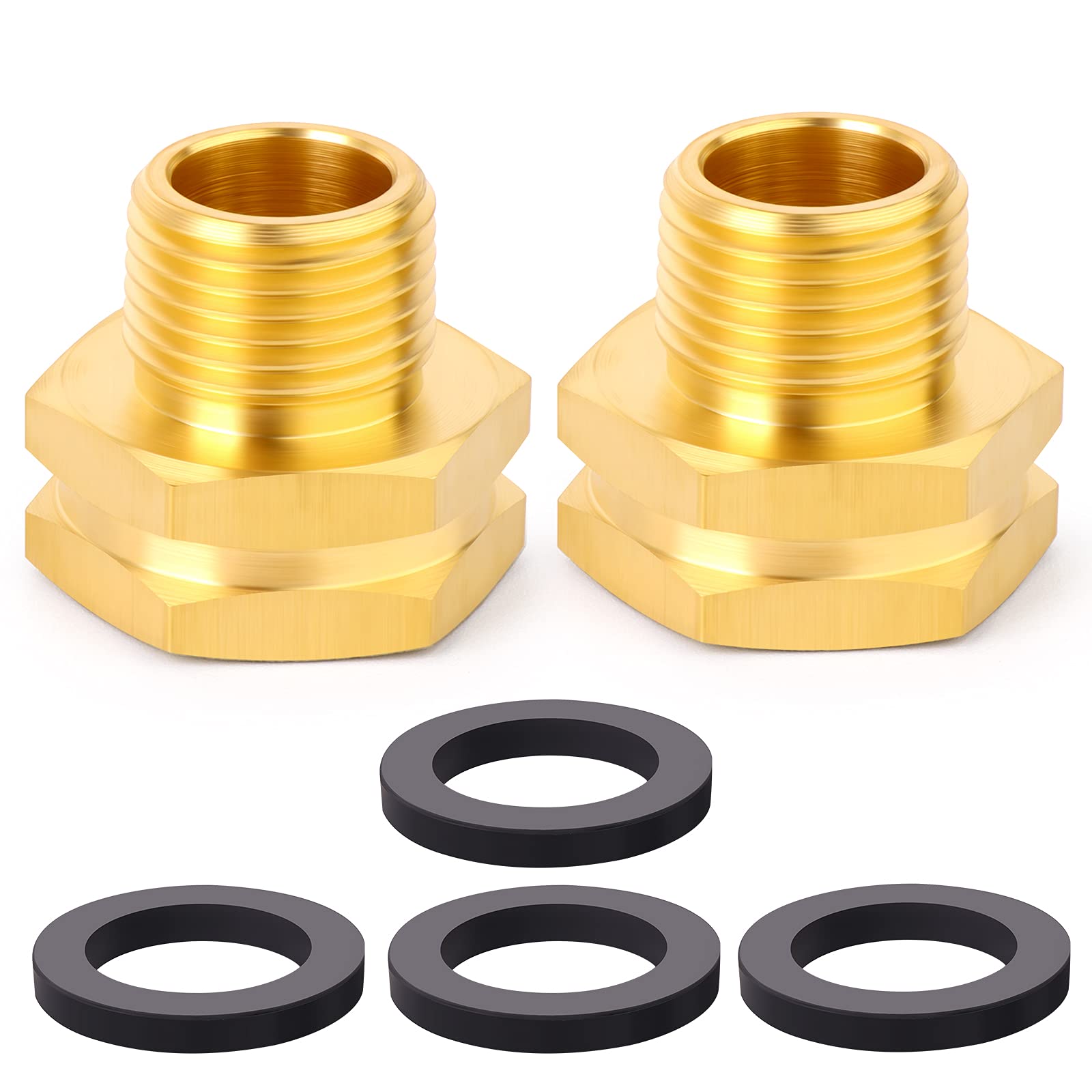Adattatore GHT Femmina 3/4 A NPT Maschio 3/4 - Raccordo Per Tubi Da Giardino - 5