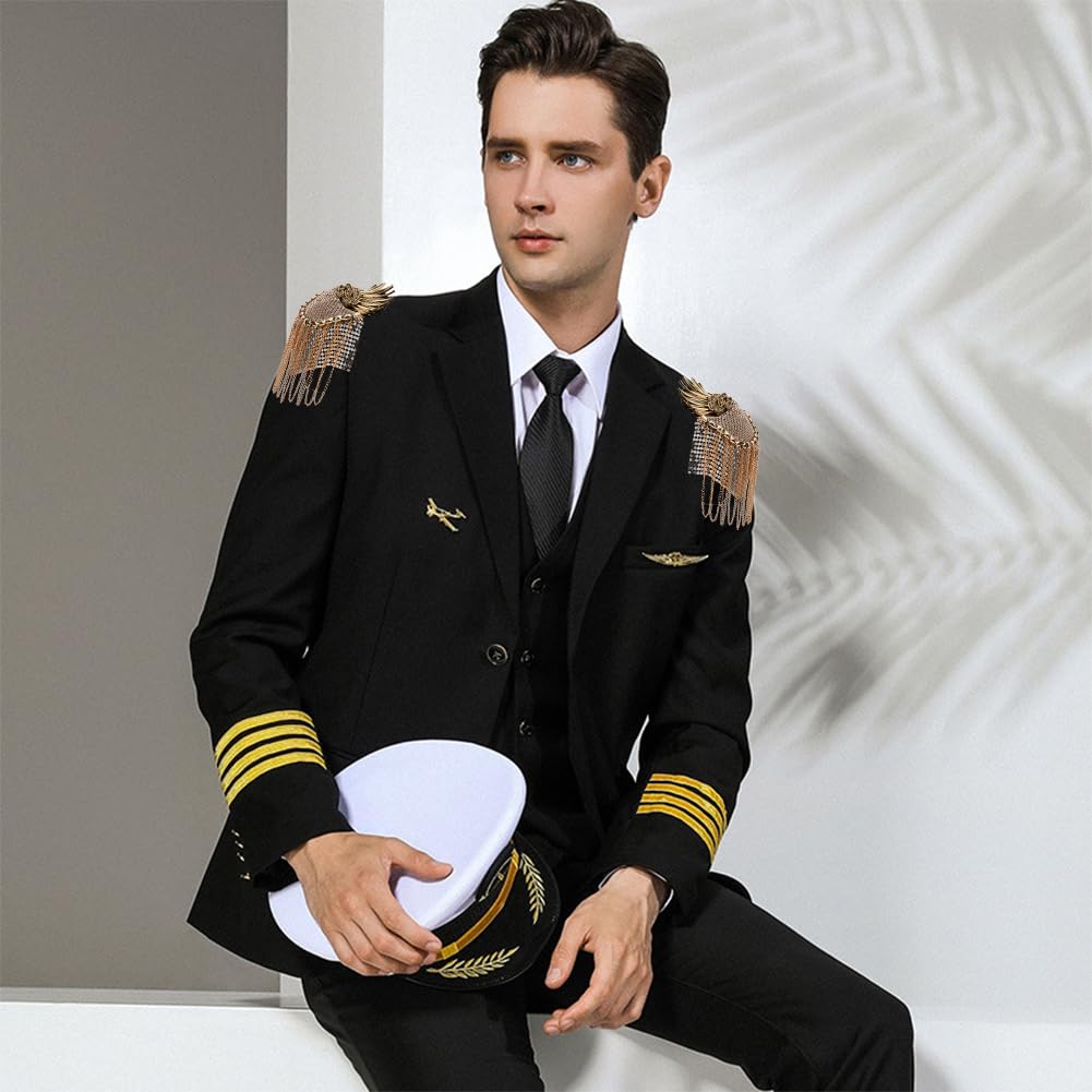 Spalline Punk In Nappa Con Nappe - Accessorio Moda Metallico Per Giacca | Stile Rock E Grunge - Foto 4