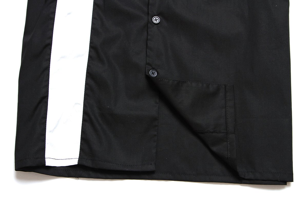 Anchor MSJ Herren 50er Jahre Retro Camp Rockabilly Stil Baumwolle Herrenhemden Kurzarm Fifties Bowling Casual Black Shirts