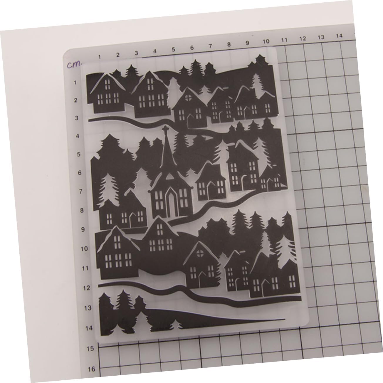 DIY Plastic Embossing Folder for Album Decoration Handmade Em066