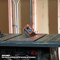 Vista 5 de Klein Tools 935DAA Medidor electrónico digital de nivel y ángulo, alerta LED, ángulos de medición y ajuste, rangos de 0-90 y 0-180 grados