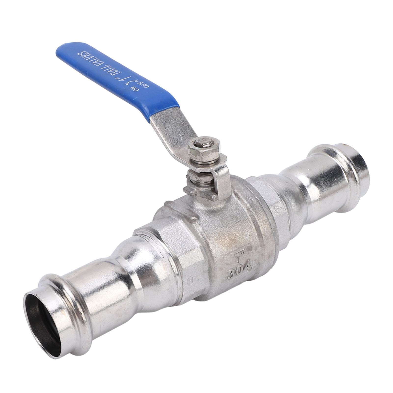 Robinet à tournant sphérique DN25 1 pouce en acier inoxydable pour tuyau