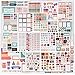 Aesthetic Planner Stickers - 974 Beautiful Accessories Enhance and Simplify Your Planner, Journal and Calendar