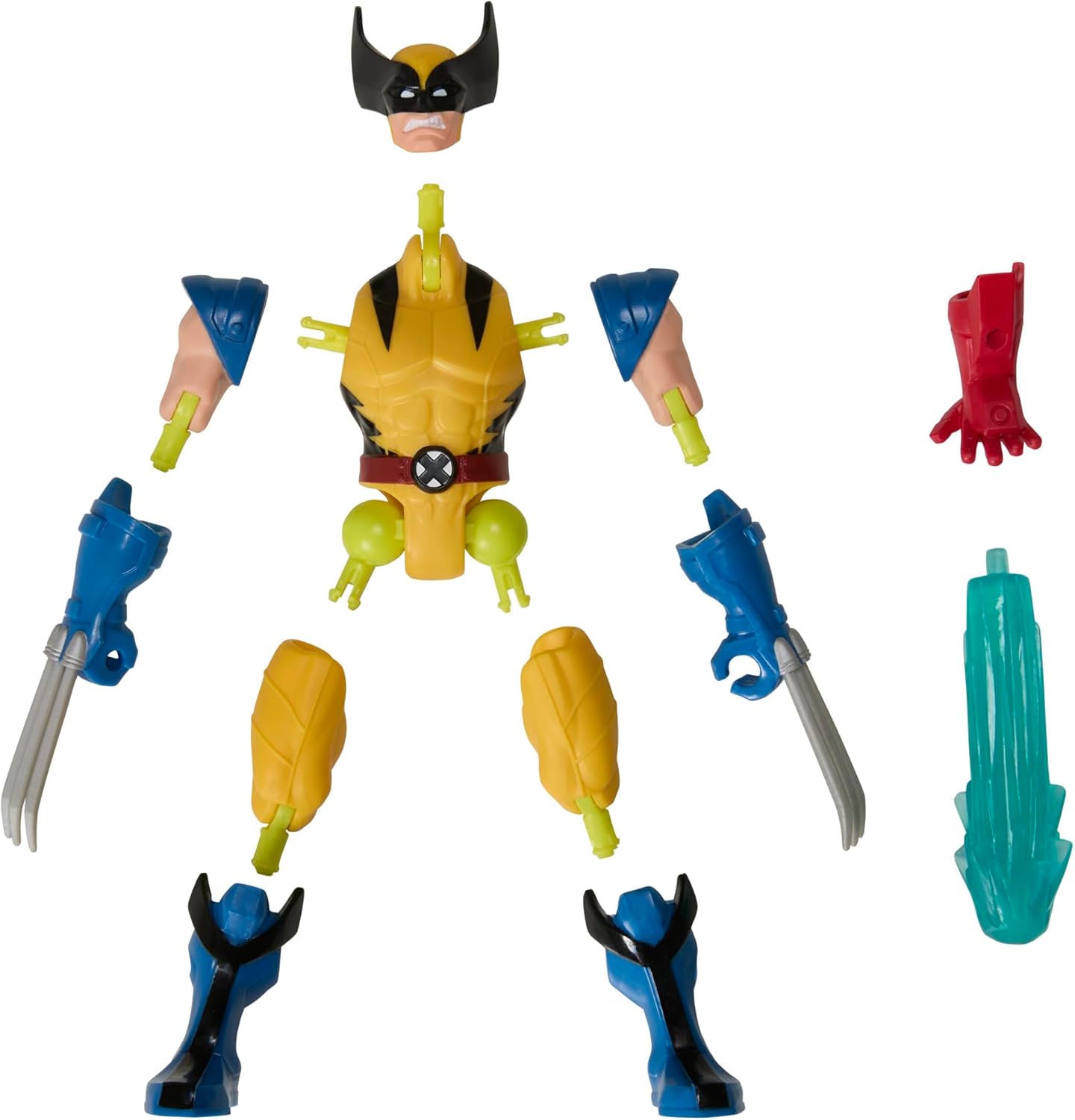 AVENGERS MixMashers Marvel Wolverine Custom Mix-and-Match Action Figure & Accessories, 5-Inch-Scale (12 cm) Super Hero Toys for Kids, Ages 4+ - Image 10