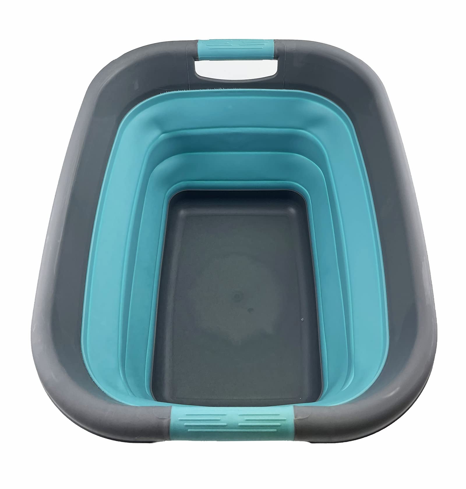 SAMMART 25L (6.6 Gallon) Collapsible Laundry Basket/Tub Foldable Storage Container