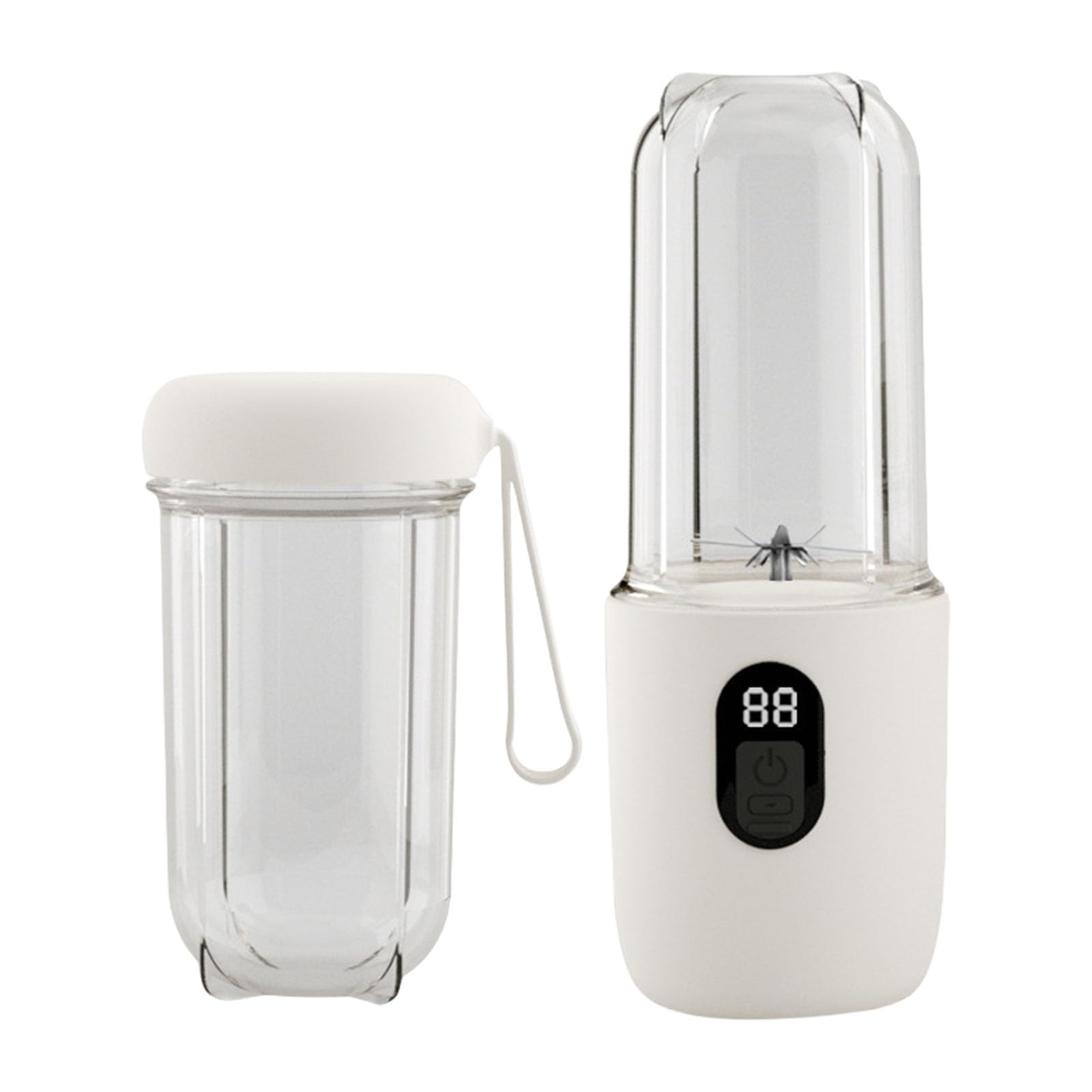 Portable USB Rechargeable Juicer Blenders 500ml Capacity Shakes Maker Fruit Juicing Cup for Travel and Office Use