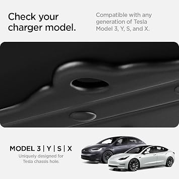 Spigen Tesla Model 3 2023, 2024 Highland and Model Y Lifting Jack Pads, Premium Protection with Storage Case, Designed for Tesla Model 3 2023 2024 Highland/Y/S/X Accessories - 4 Packs, Carbon Edition