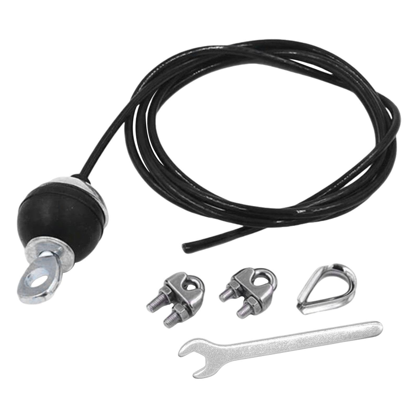 ATORSE Fitness Pulley Cable Weight Lifting Replacement Machine Sport Pull Down Cord 400cm-image-4