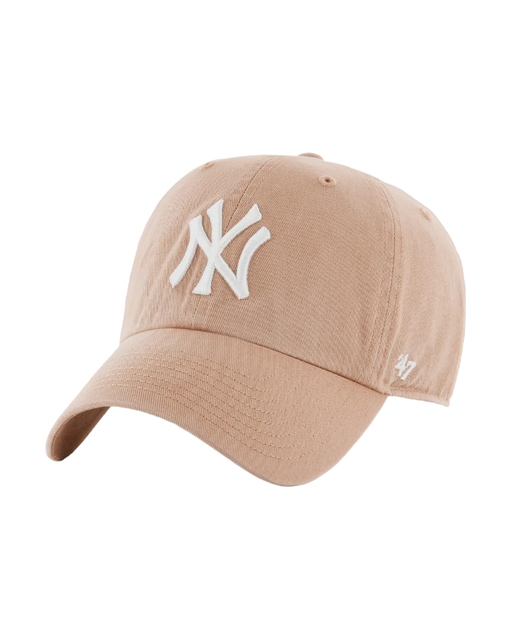 47 Brand Strapback Cap Clean UP New York Yankees Dusty Mauve