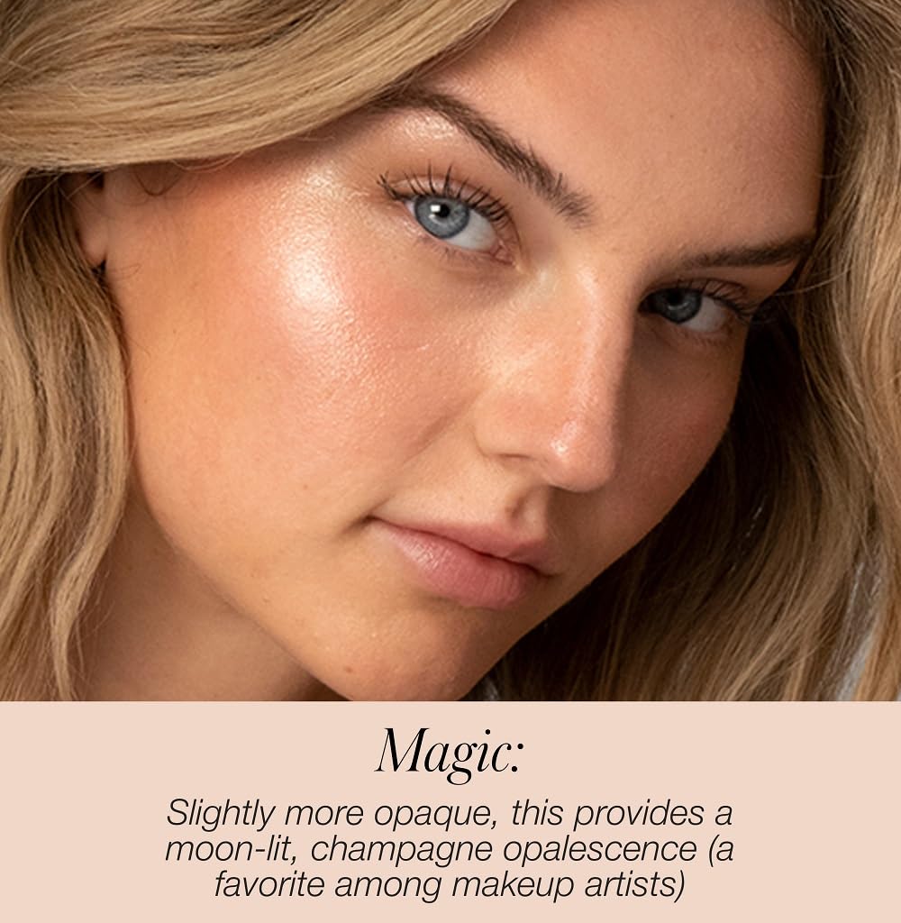 RMS Beauty Luminizer – Natural Cream Highlighter, Lightweight Radiance Enhancer, Buildable Glow for Face & Body, Hydrating, 0.35 oz - Image 5