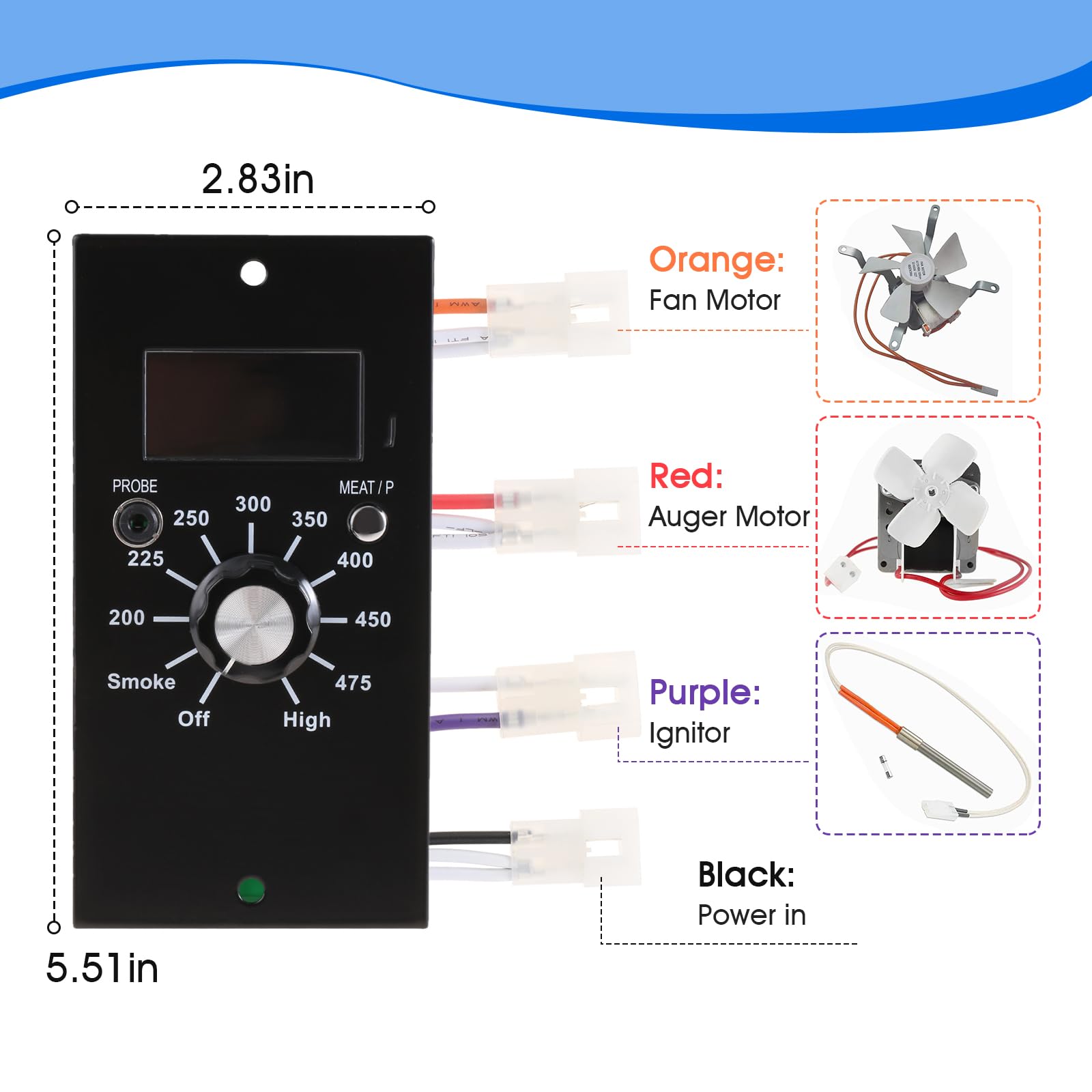 Pit Boss Control Panel Snapklik.com : Digital Control Panel Kit Replacement For Pit Boss ...