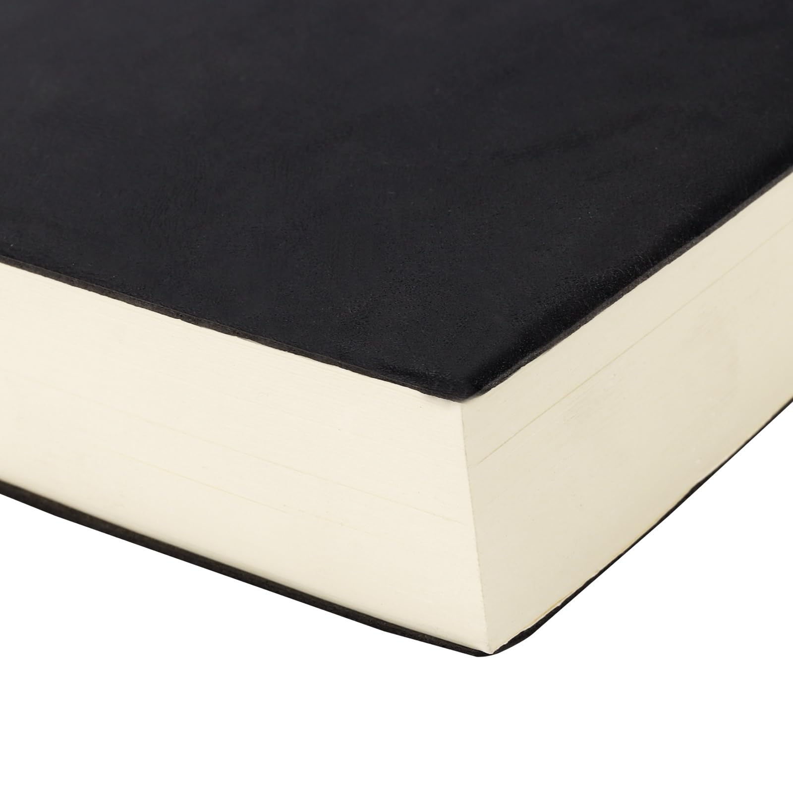 SYUTBOU Taccuino A3, Carta Nera, 380 Fogli (760 Pagine), 75 g/m², Copertina Morbida in PU, Quaderno da Disegno per Arte e Design, 1 Pezzo