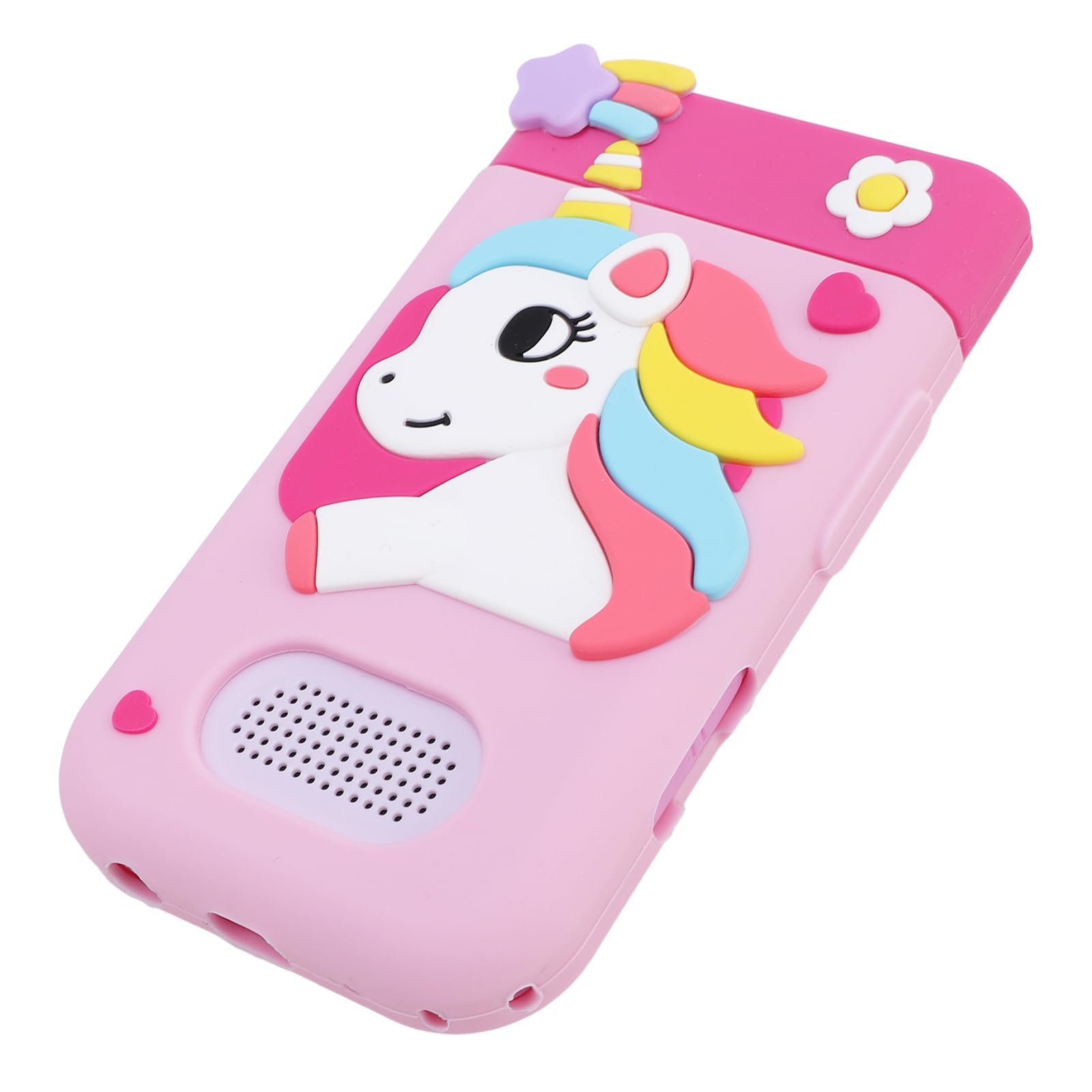 Smartphone Giocattolo per Ragazzi e Ragazze, Cellulare per Bambini con Fotocamera Ribaltabile a 180°, Touchscreen da 2,8, Gioco Puzzle, Lettore Musicale, Mini Telefono da Gioco