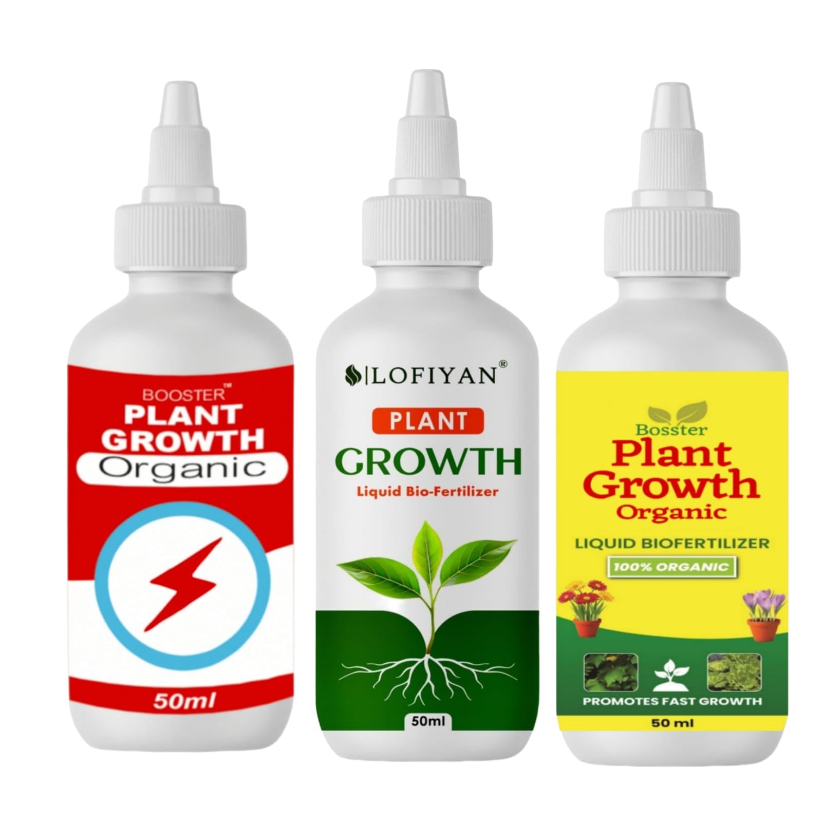 Organic Plant Growth Liquid Biofertilizers, 50ml, Set of 3 (B0DFTRLS6B) Amazon Price History, Amazon Price Tracker