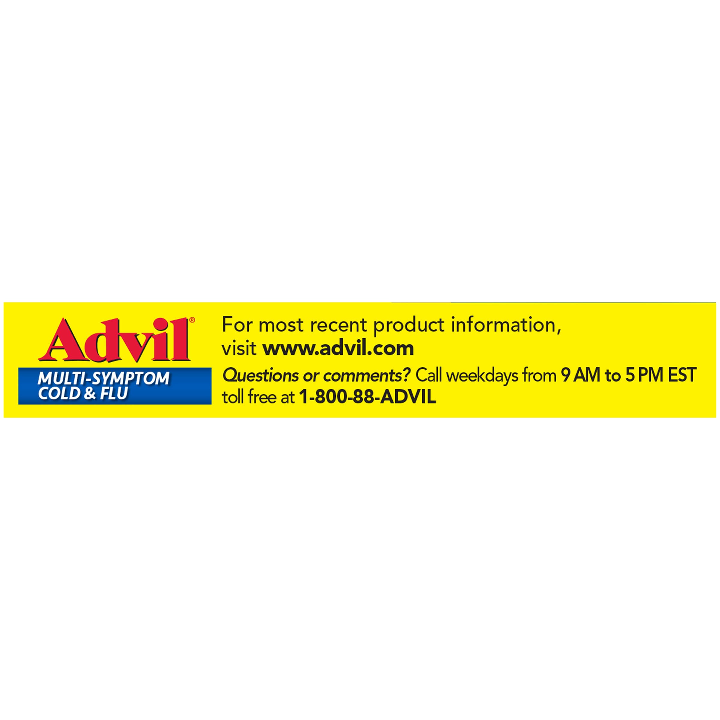 Advil Multi Symptom Cold and Flu Medicine - 20 Coated Tablets — Amazon image 18
