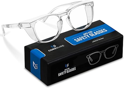 Miniatura 10 de CORESURE Stylish Anti Fog Safety Glasses Goggles  Eye Protection Glasses