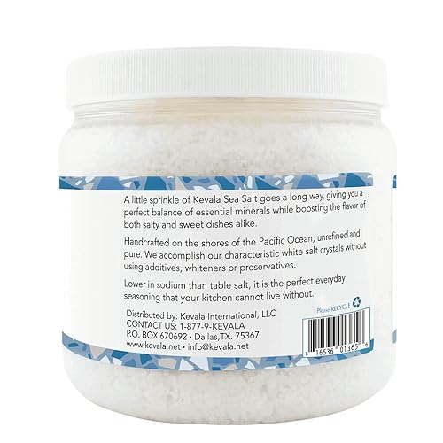 Miniatura 3 de Kevala Sal marina - Grano mediano, 1.8lb