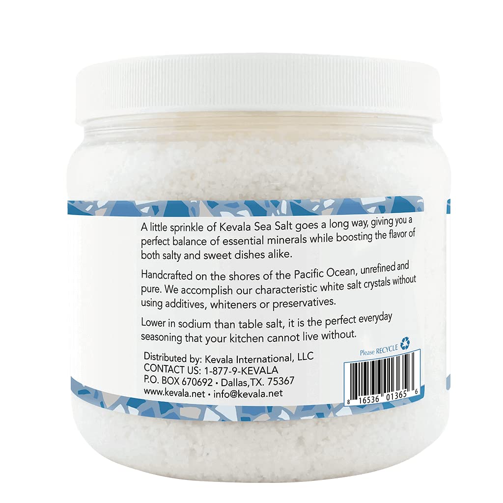 Bulk Cooking Salt Snapklik.com : Kevala Sea Salt 1.8 Lb 816 G For Cooking Pure For Baking ...