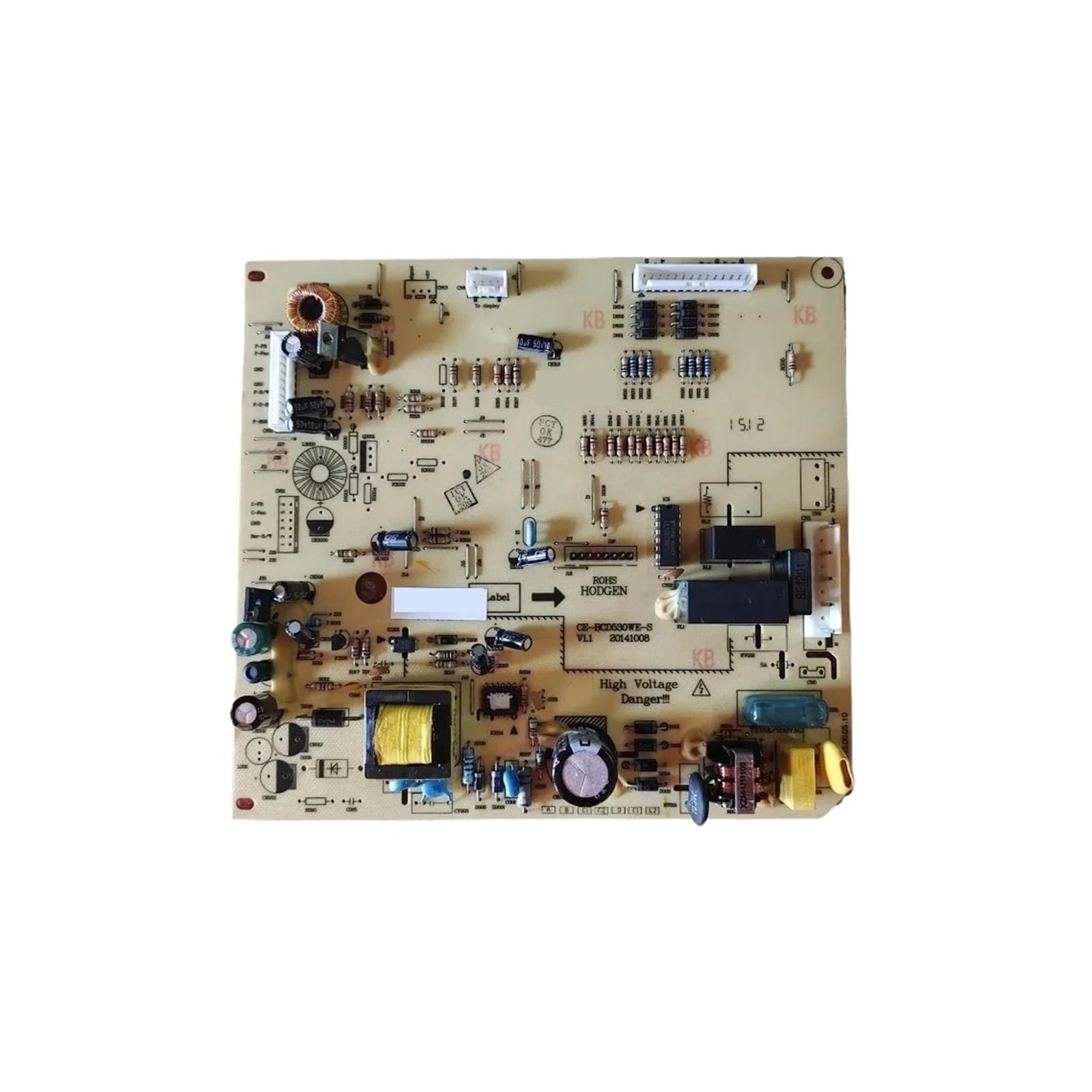 Replacement Refrigerator PCB Board ，Compatible For Midea， Refrigerator Control Board CE-BCD-530WE-S Circuit PCB 17131000000235