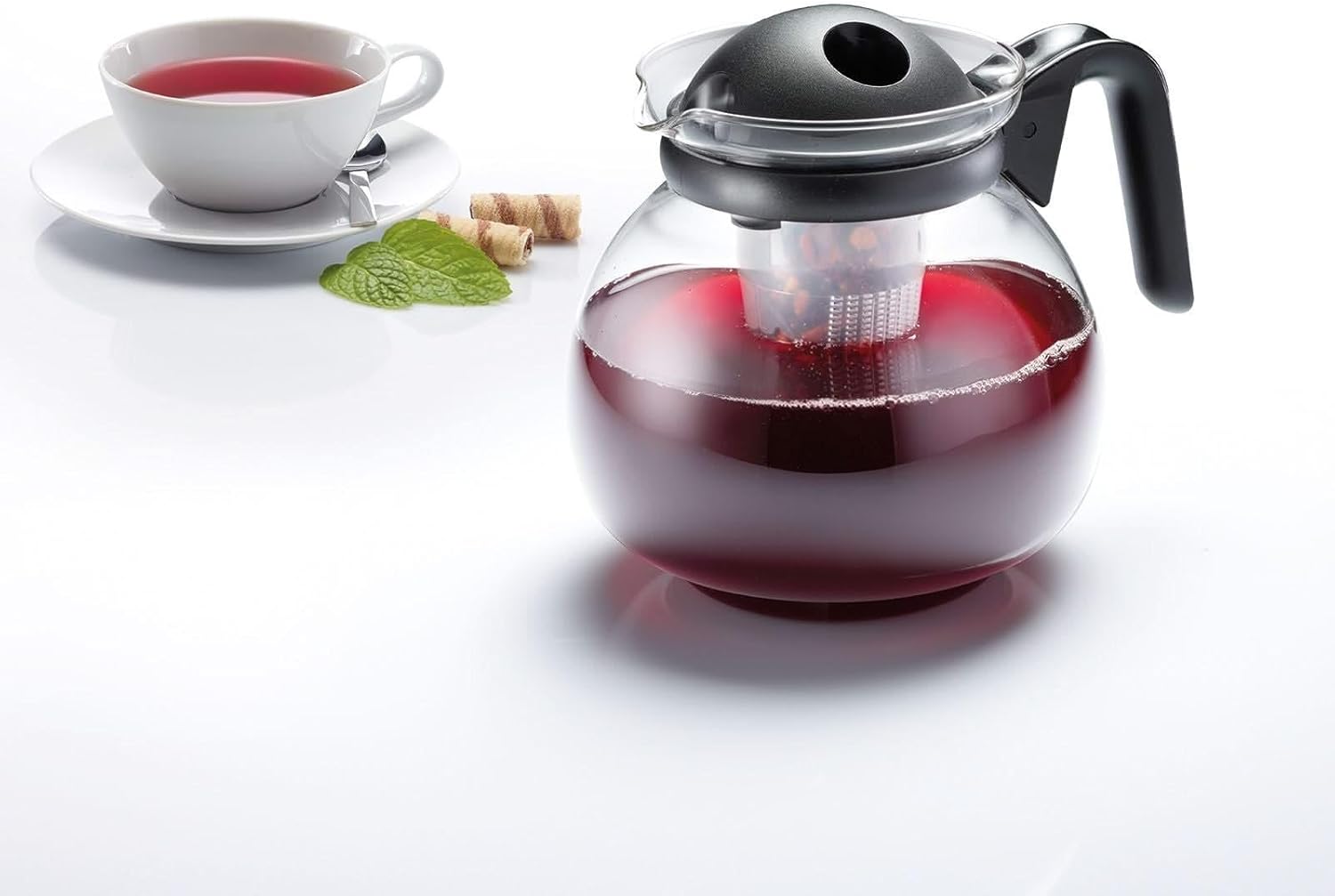 Teatime Teapot with Tea Filter 1.5 L