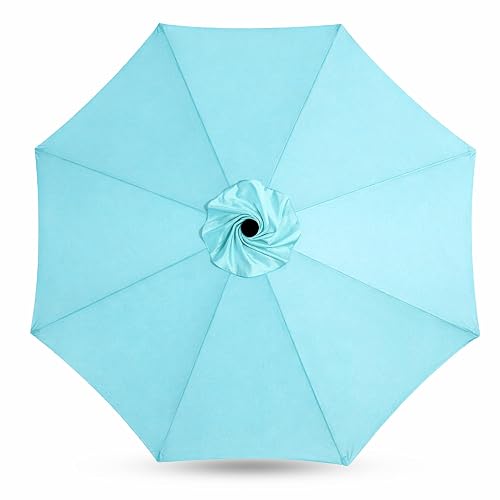 Sfmora OLEFIN 5-Year Non Fading 9ft 8Ribs Patio Umbrella Replacement