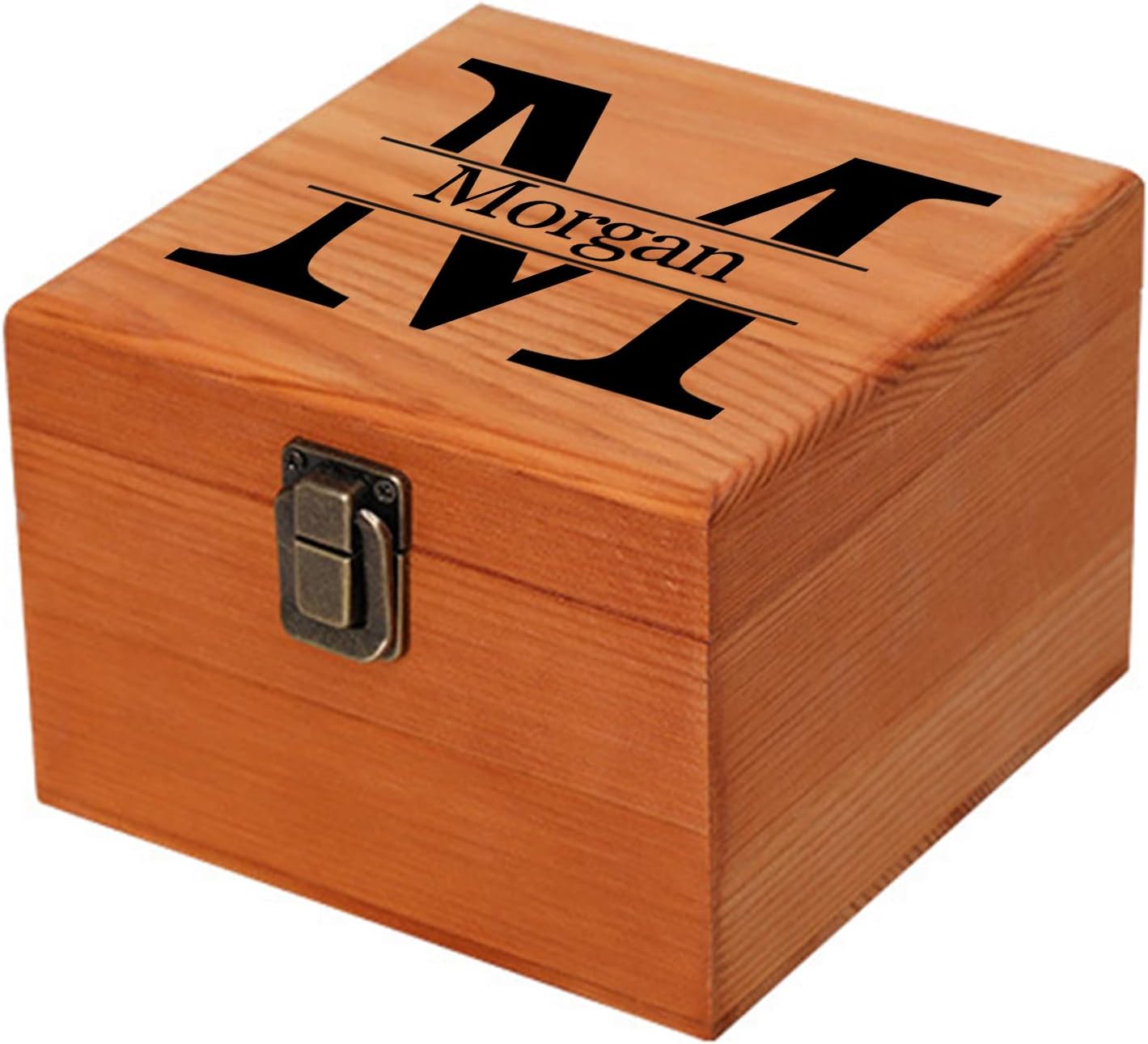 Cooayyaooc Personalized Keepsake Memory Box Custom Name