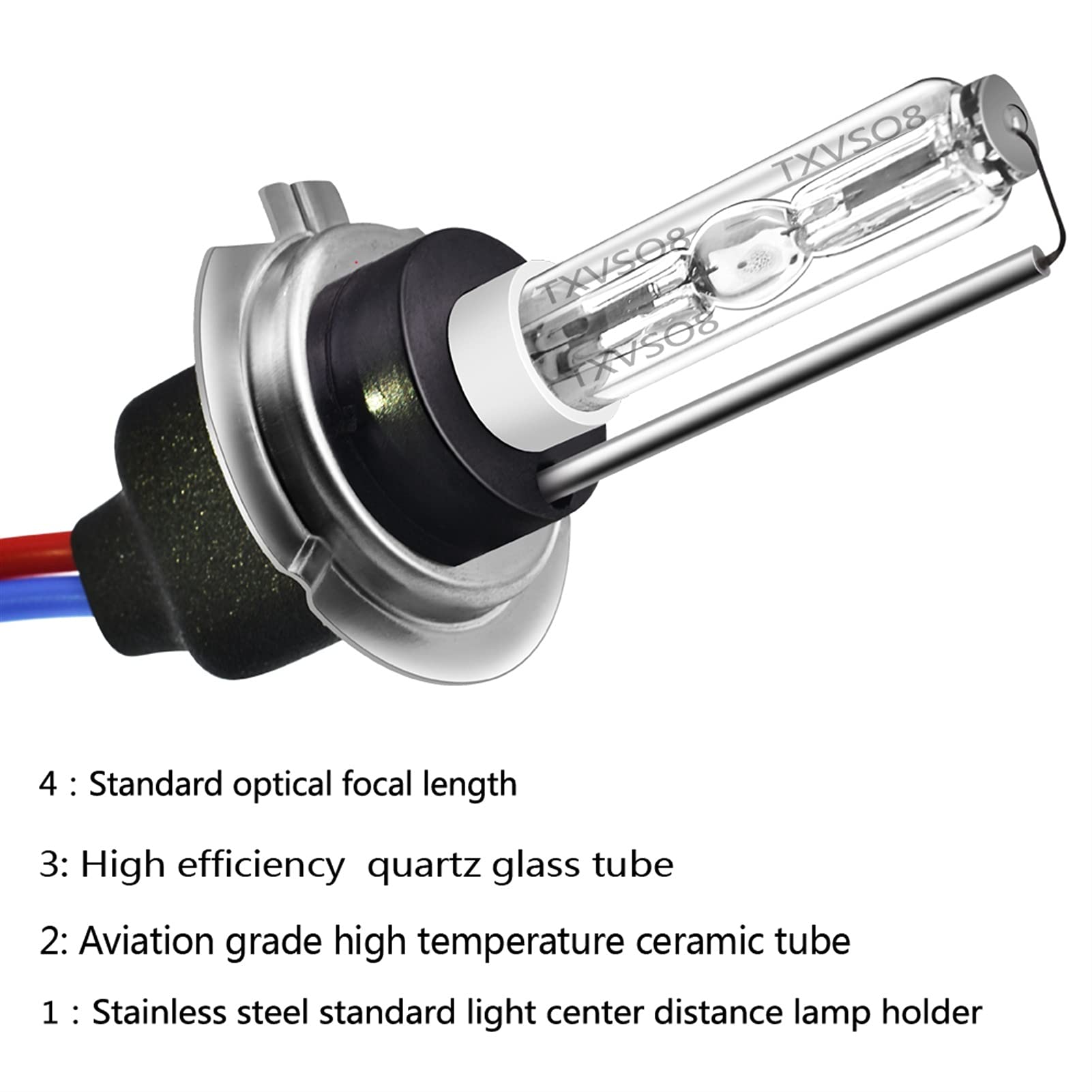 Auto leggera ad alta luminosità PORTATO Lampadina for auto H7 35W 55W 4300K ​​5000K 6000K 8000K 10000K 12000K for General Motors. - Lampada faro(6000k,55W)