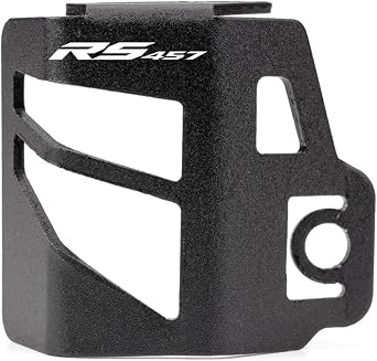 Compatible with Aprilia RS457 Rs 457 2024 RS660 Motorcycle Accessories CNC Rear Brake Fluid Reservoir Guard Tank Protective Cover RS 660 457Black-RS457