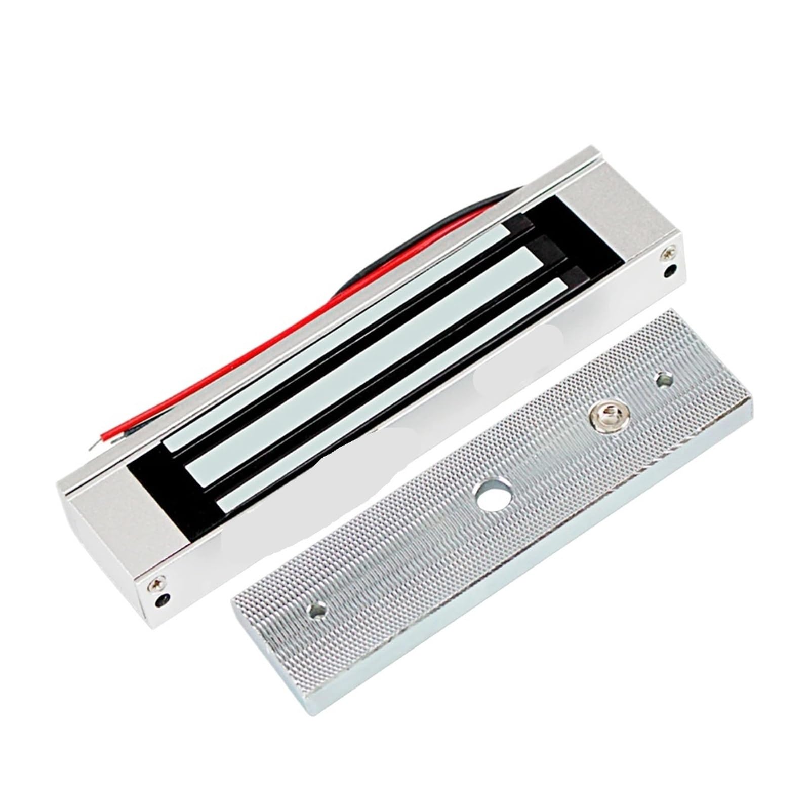 Zamek elektromagnetyczny DC12V, elektryczny zamek magnetyczny, siła trzymania 350 funtów, zamek elektroniczny z pojedynczymi drzwiami, wodoodporny na zewnątrz