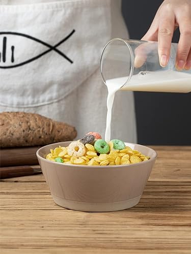 Miniatura 3 de famiware Saturn - Juego de 4 cuencos para pasta, cuencos para ensalada de 8.75 pulgadas, apilables, gran capacidad, perfectos para tu amigo para