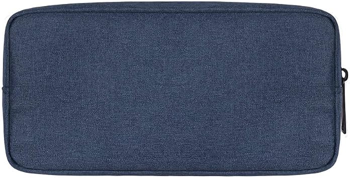 Universal Electronics/Accessories Soft Carrying Case Bag, Durable & Light-Weight,Suitable for Out-Going, Business, Travel and Cosmetics KitNavy Blue