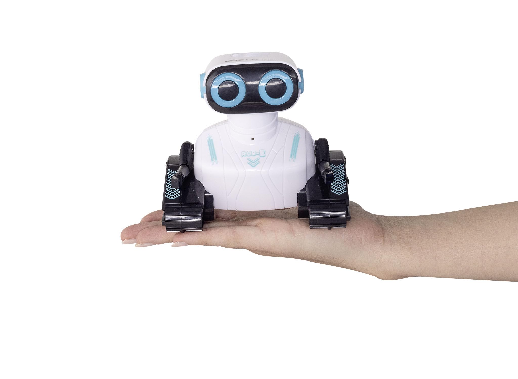 Revell Control 24702 Robot RC Rob-E Fonctions programmables I Lumières LED et Sons I avec contrôle Infrarouge précis I 37 cm de Long