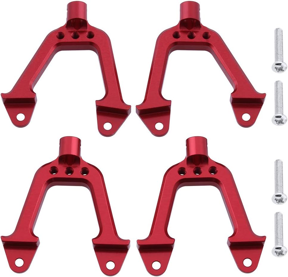 Hobbypark Aluminum Shock Hoops Shock Tower Mount Upgrade Parts for Axial SCX10 1/10 RC Crawler Car,Replacement of AX80025