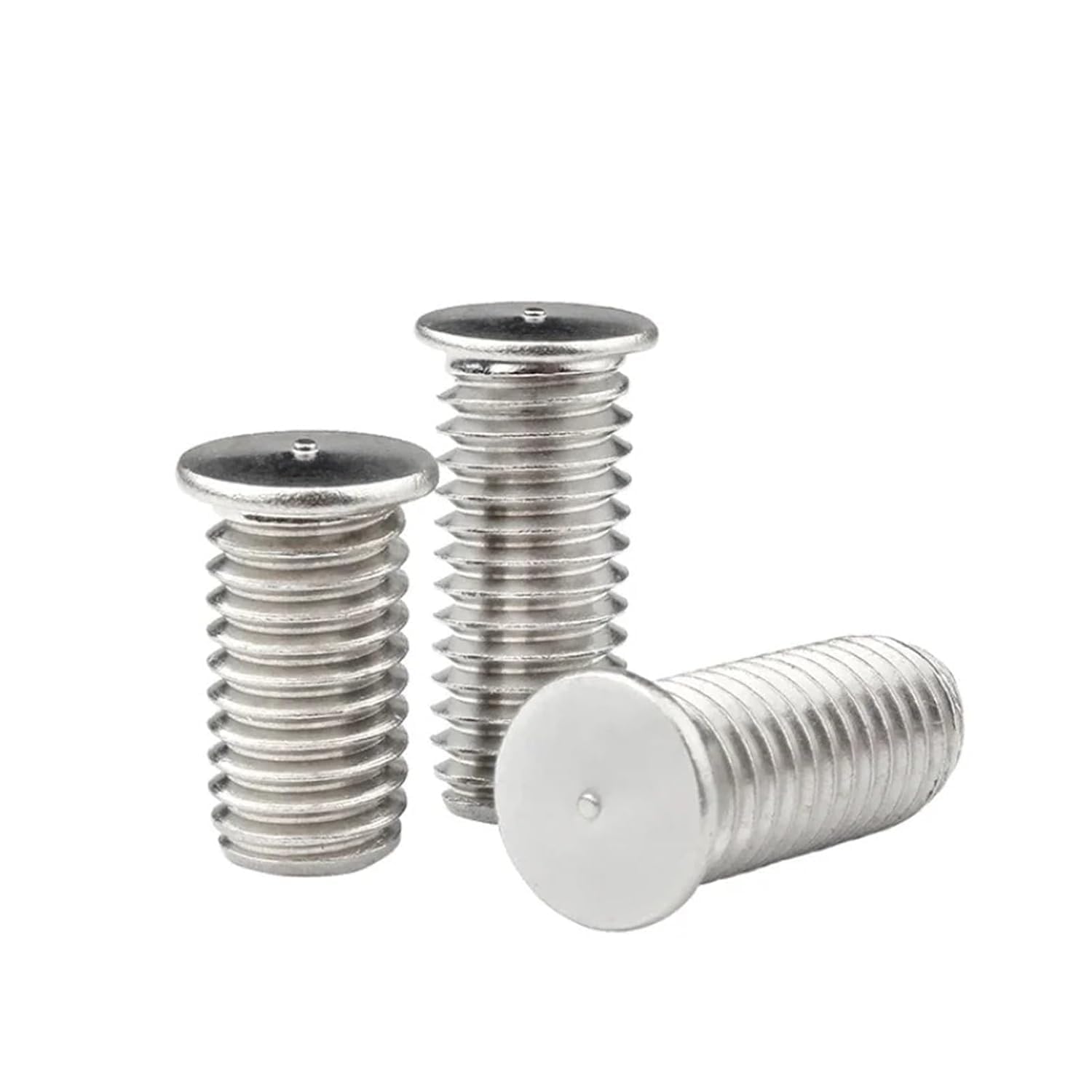 Spot Welding Screws, 1/3/5pcs 304 Steel Stud Weld Spot Welding Screw Solder Point Bolt Metric Thread(40mm,M6 3pcs)