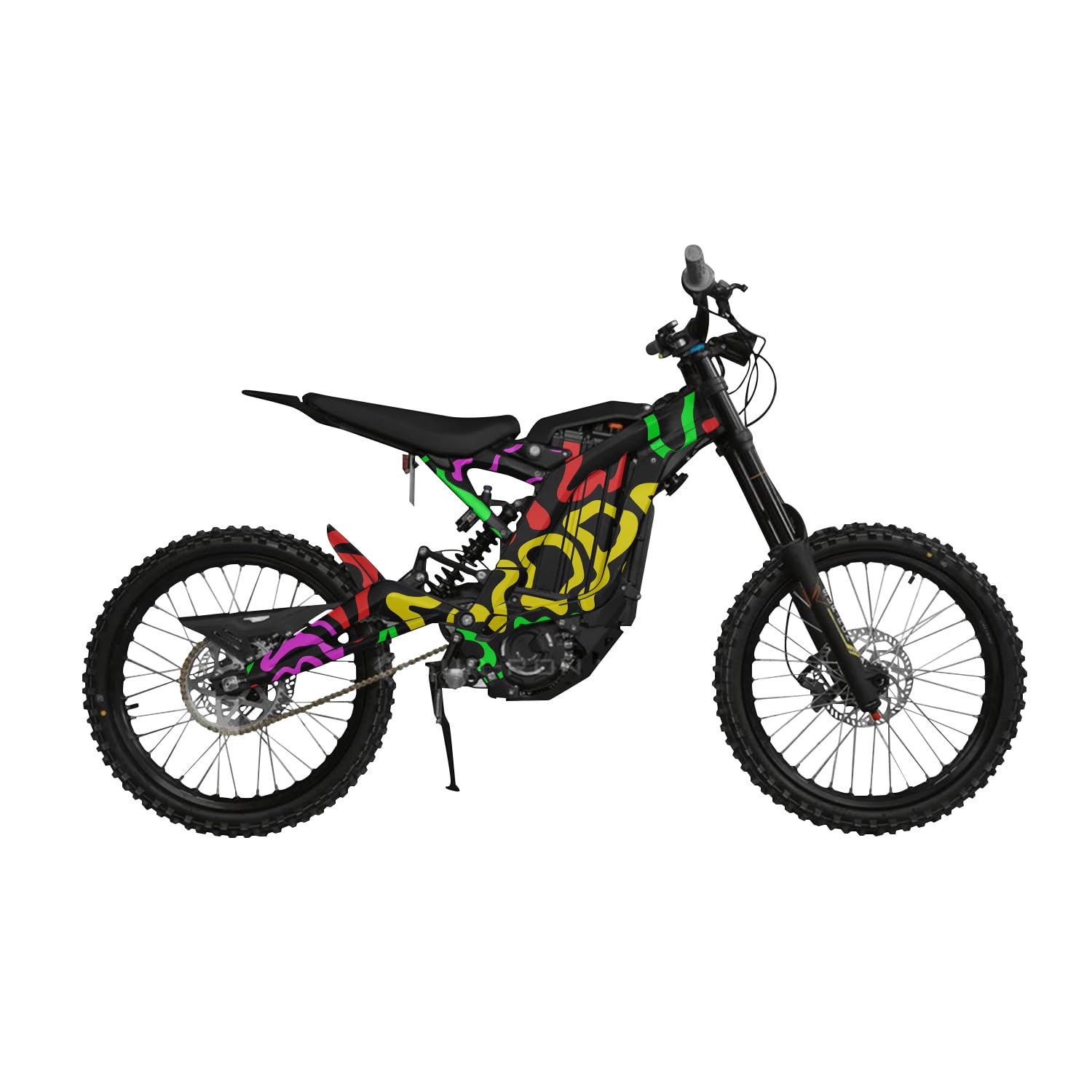 Surron Light Bee Graphics Kit Wrap - Super Dope - Sur-Ron Skin - Premium 3M Vinyl Protective Wrap Decal Cover - Easy to Apply | Crafted in The USA by MightySkins