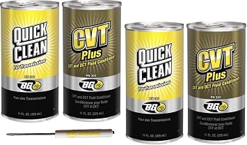 Smilyeez BG K6610 CVT Transmission Quick Clean Flush PN106 & CVT DCT Plus Fluid Conditioner PN 303 with Pocket Screwdriver 2