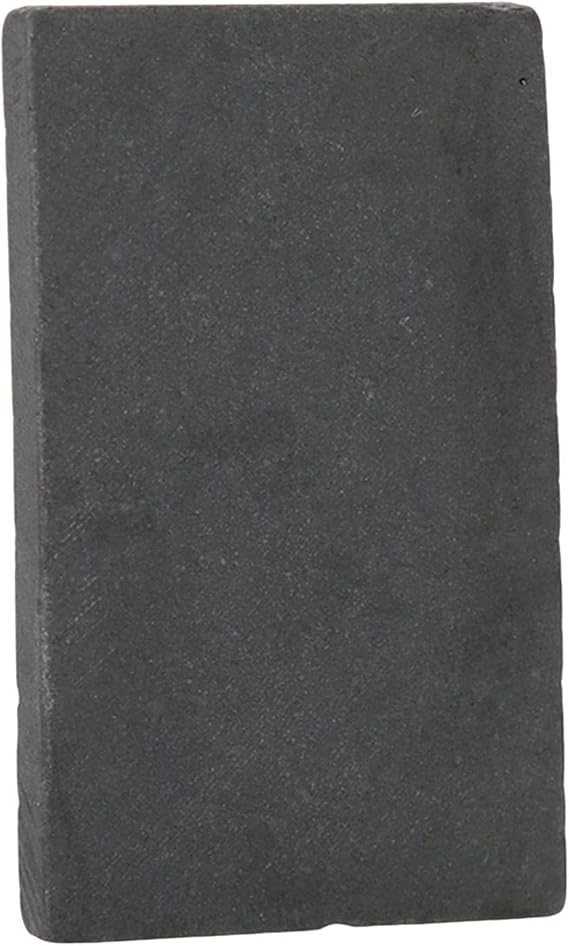 Metal Testing Stone, Gold Detecting Stone Gold Tester Test Stone 7cmx4.3cmx0.5cm