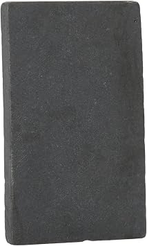 Metal Testing Stone, Gold Detecting Stone Gold Tester Test Stone 7cmx4.3cmx0.5cm
