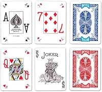 Vista 2 de Bicycle Pro Poker Peek Red Back Juego de cartas