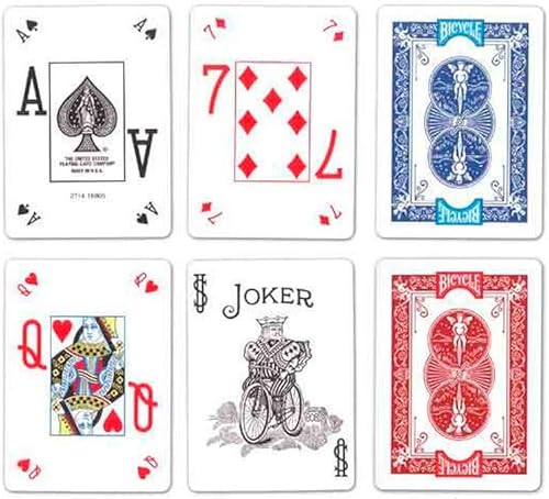 Miniatura 2 de Bicycle Pro Poker Peek Red Back Juego de cartas