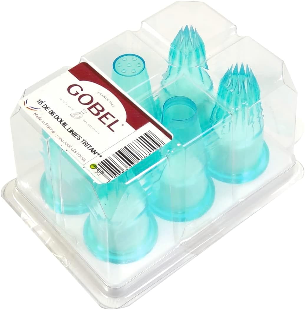 Gobel 308730 Box of 6 Polyurethane Pastry Nozzles