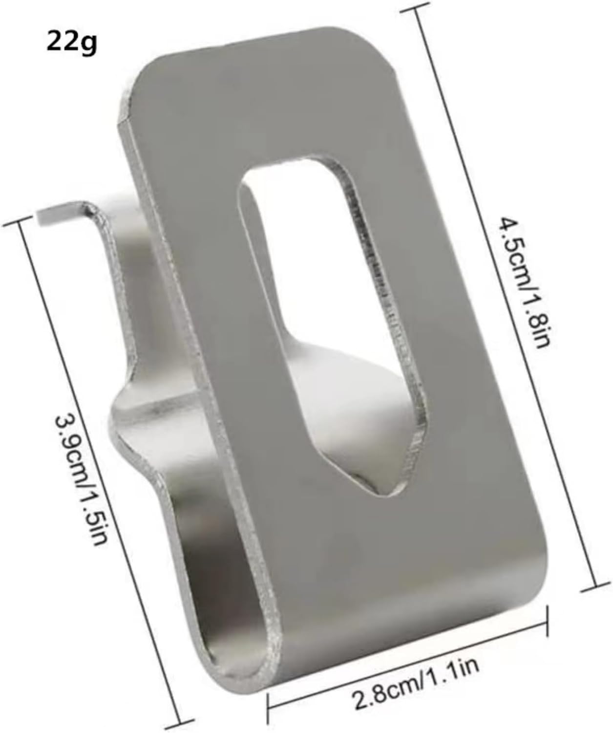 N268241 Belt Clip Hook Kit for Dewalt N169778 N086039 Fits 20V Max Tools DCD980 DCD985 DCD980L2 DCD985L2 （6PCS）