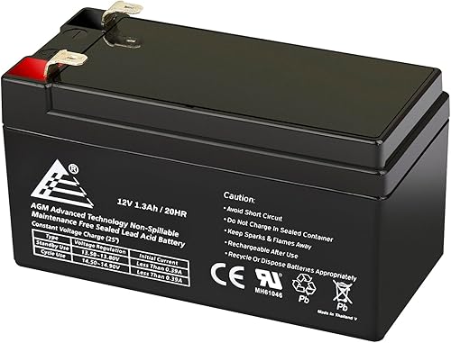 12V 1.3Ah selló poder de ECI de la batería de plomo