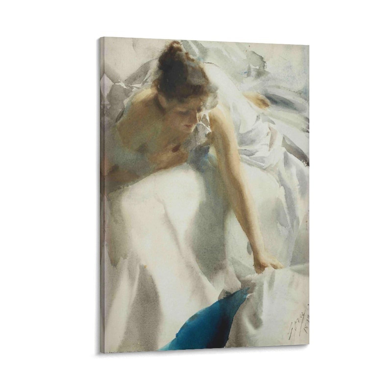 Amazon.co.jp: Anders Zornアンデシュ・ソーン作品絵画《覚醒》アート