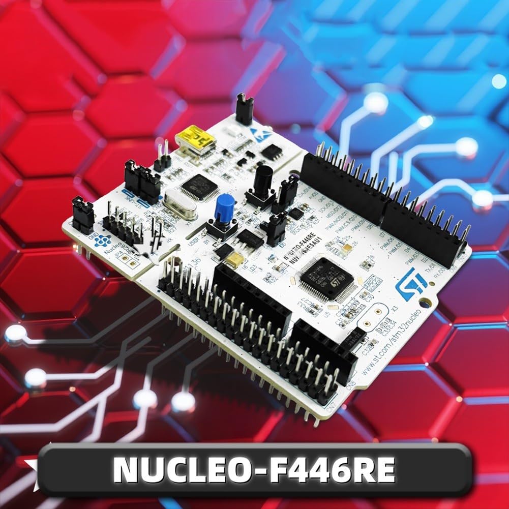 Scheda di Sviluppo NUCLEO-F446RE STM32 Nucleo-64 Compatibile con/con Supporto per MCU STM32F446RE e Connettività.