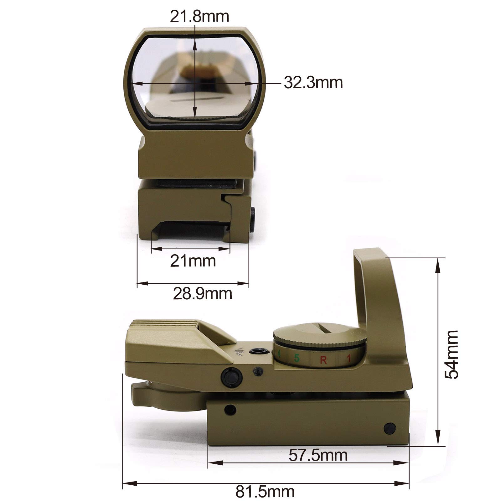 希少サイトマークオープンドットサイト(スコープは付属しません) ドットサイト 実物 東京スコープ XT-6 ダットサイト : PKウェーブ