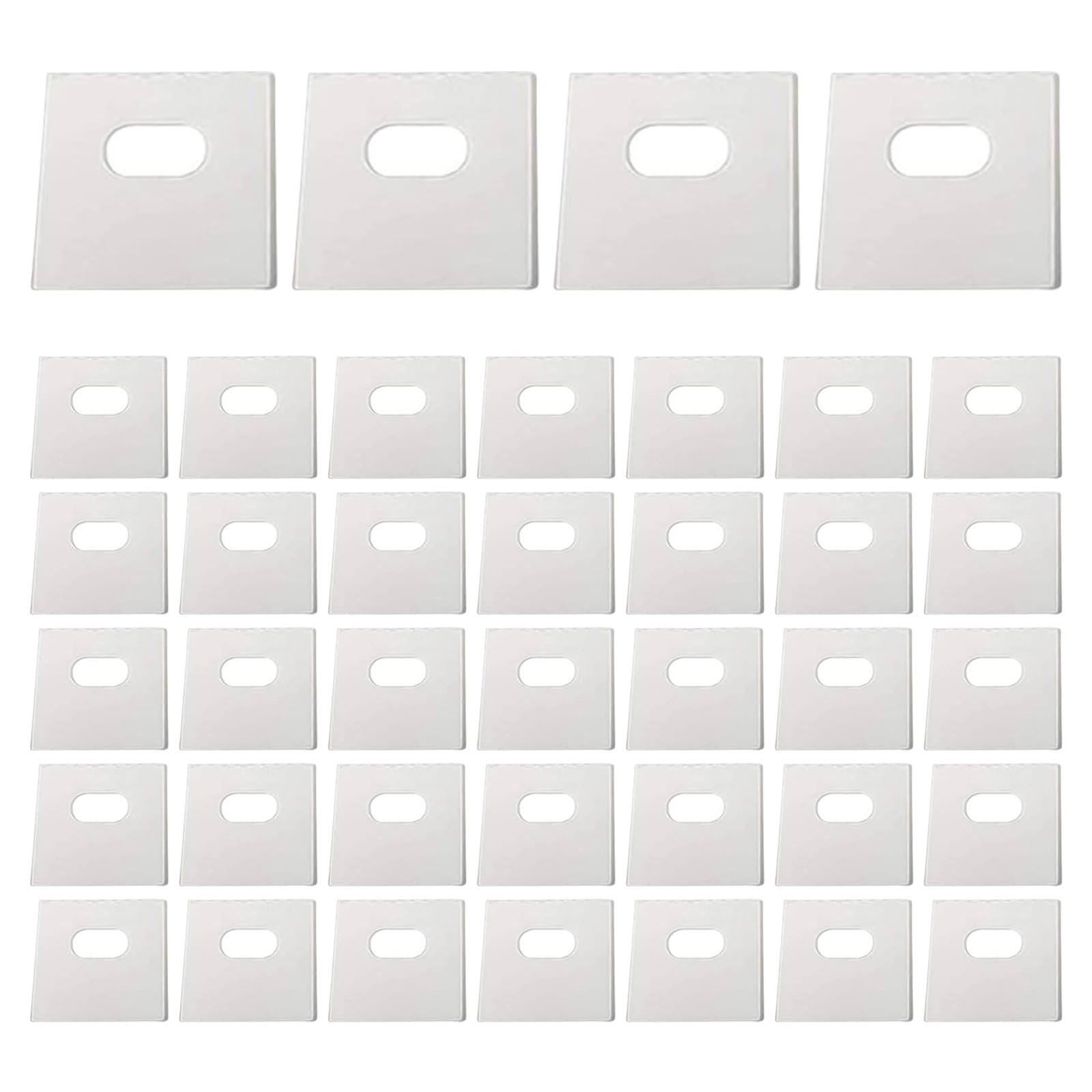 Réparation lamelles cassées avec les languettes pour stores verticaux robustes en PVC