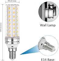 SCNNC LED kukoricaizzó E14 12W hideg fehér 6000K 6 darab csomag 2